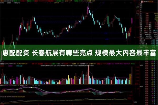 惠配配资 长春航展有哪些亮点 规模最大内容最丰富