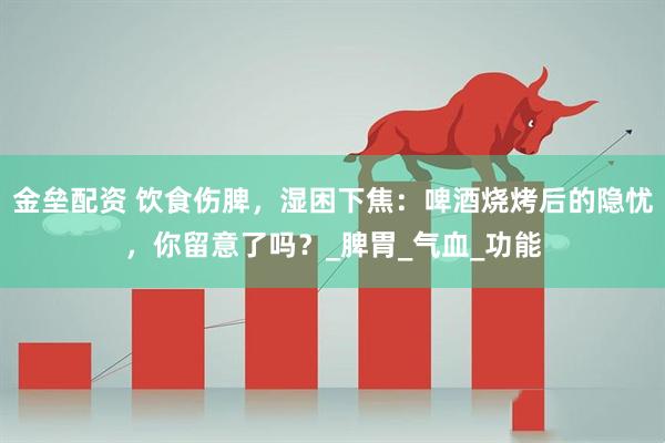 金垒配资 饮食伤脾，湿困下焦：啤酒烧烤后的隐忧，你留意了吗？_脾胃_气血_功能
